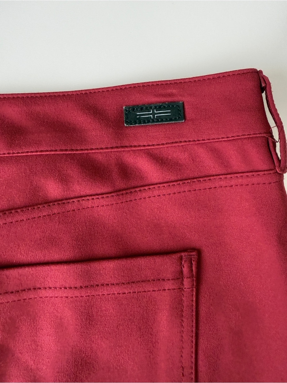 Liverpool Los Angeles Burgundy Women’s Gia Glidder Skinny Pull on Pants 16/33 - Picture 8 of 10